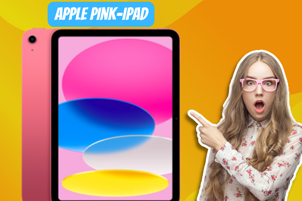 Pink iPad showcasing elegant design and powerful performance, capturing the essence of modern technology.